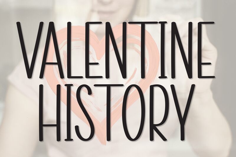 Valentine History Schriftart