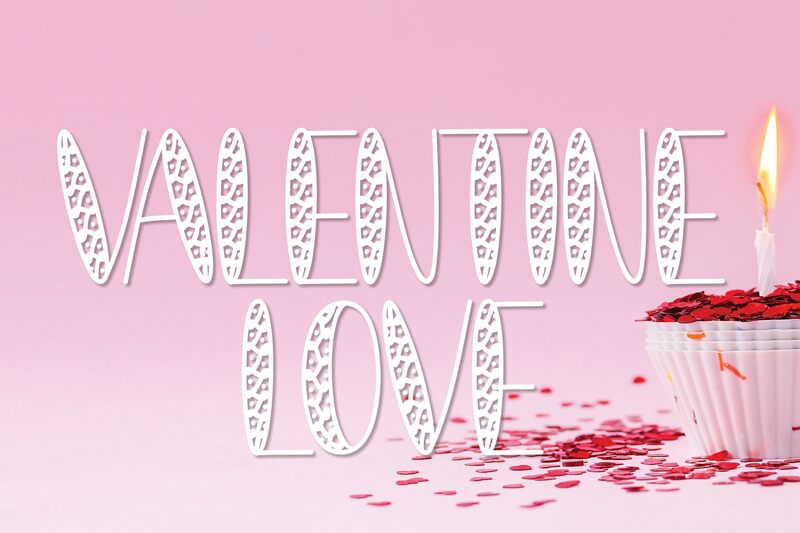 VALENTINE LOVE Czcionka