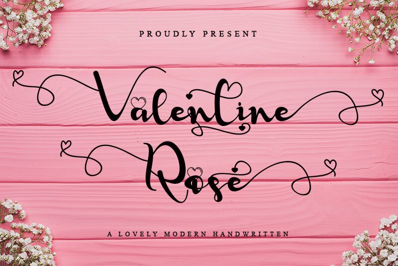 Valentine Rose フォント
