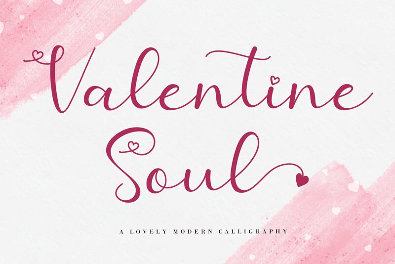 Valentine Soul Schriftart