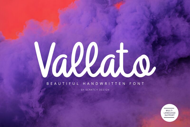 Vallato Schriftart