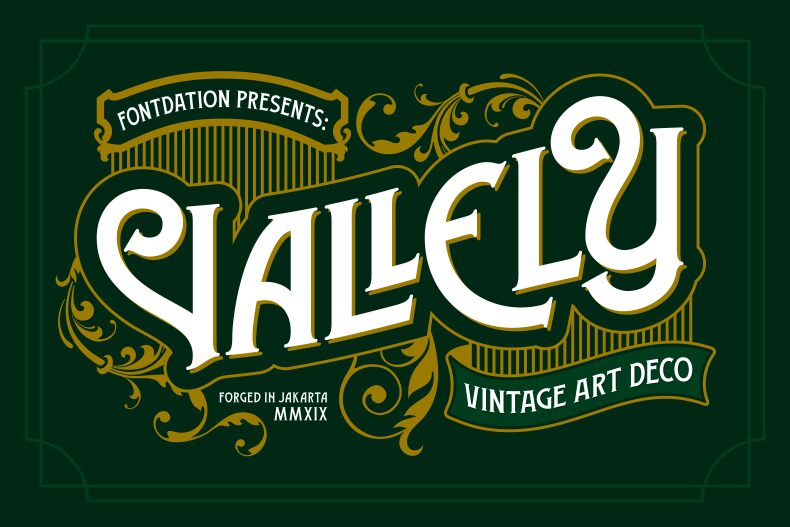 Vallely Schriftart