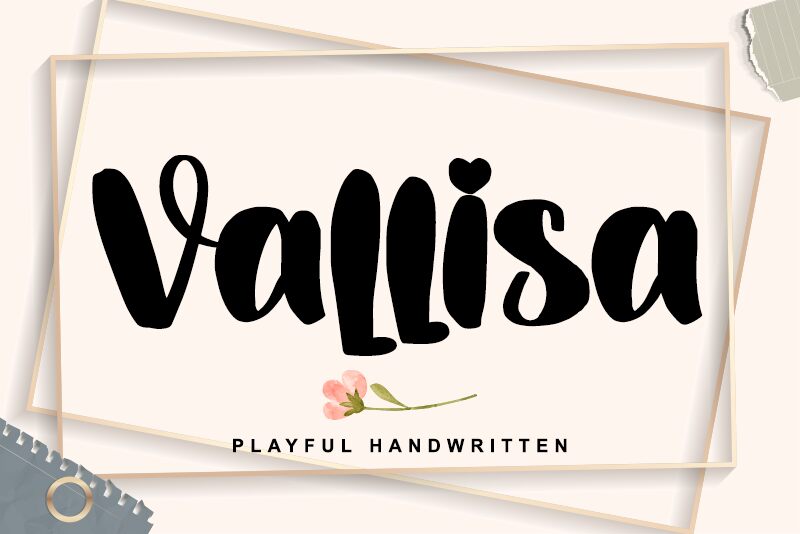 Vallisa Schriftart