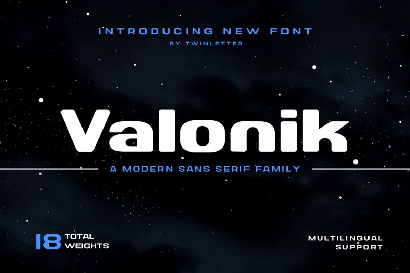 Valonik Druh písma