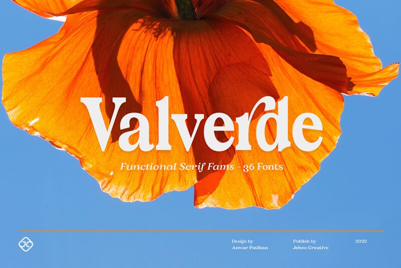 Valverde Schriftart