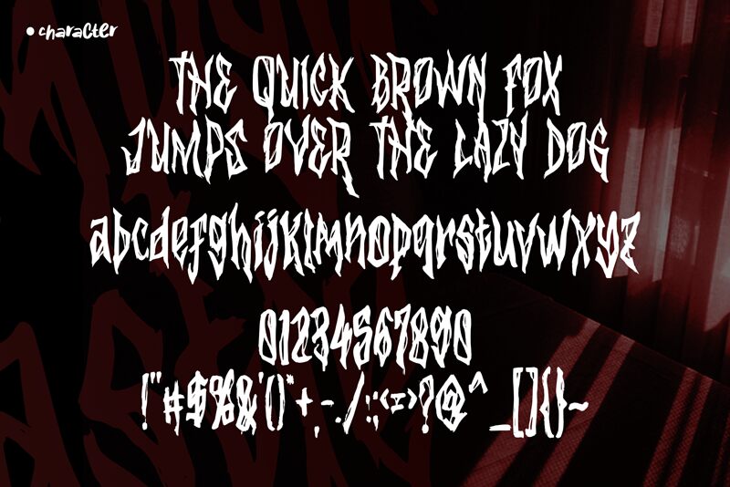 Vampyr Castle Schriftart