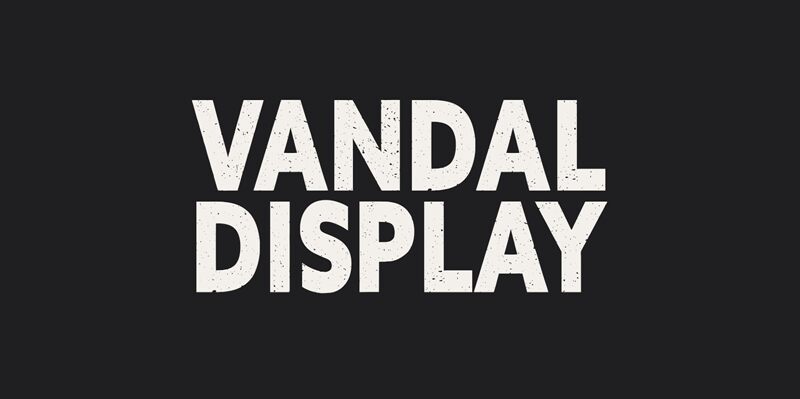 VANDAL Czcionka