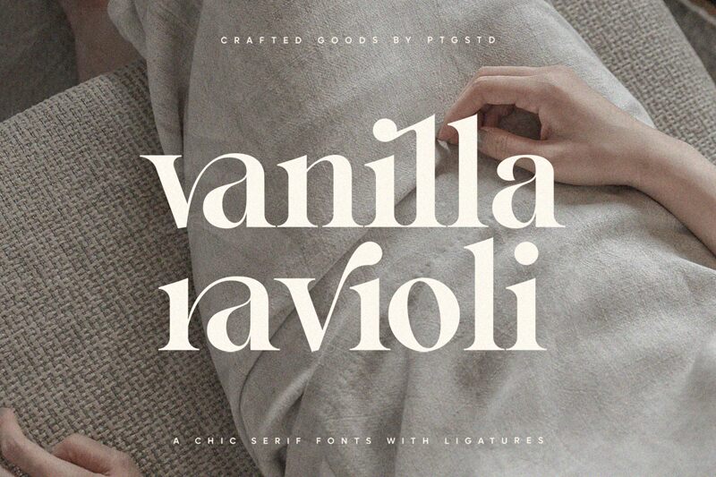 Vanilla Ravioli Czcionka