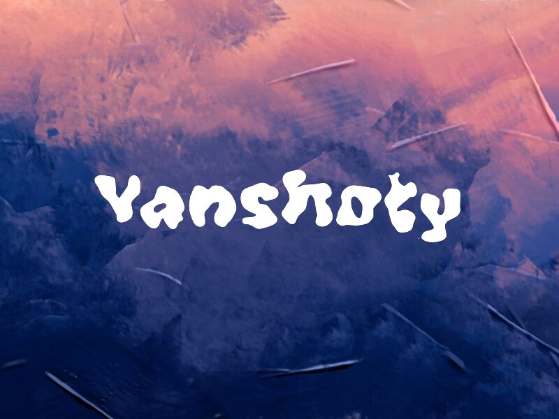 Vanshoty — Font presentation