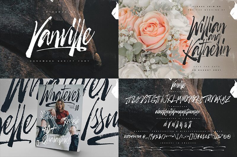 Vanville Schriftart