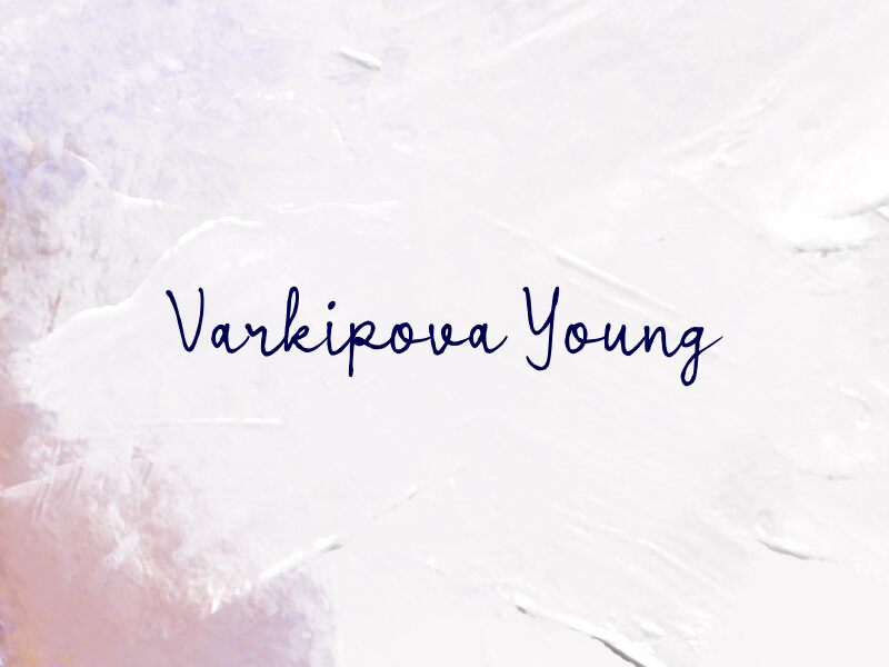 Varkipova Young Шрифт