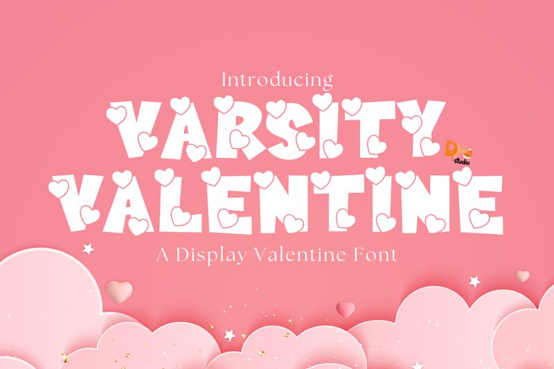 Varsity Valentine Font