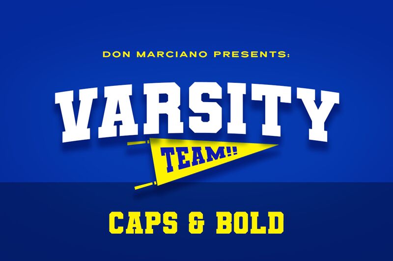 Varsity Team Carattere
