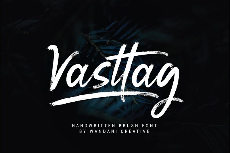 Vasttag Brush Carattere
