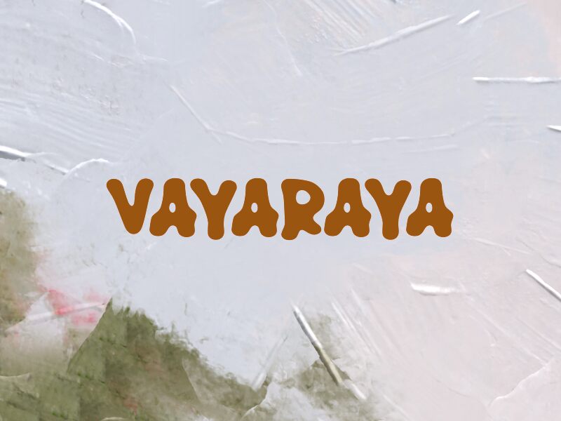 Vayaraya Font