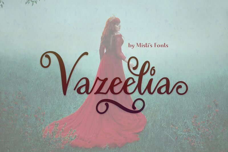Vazeelia Schriftart