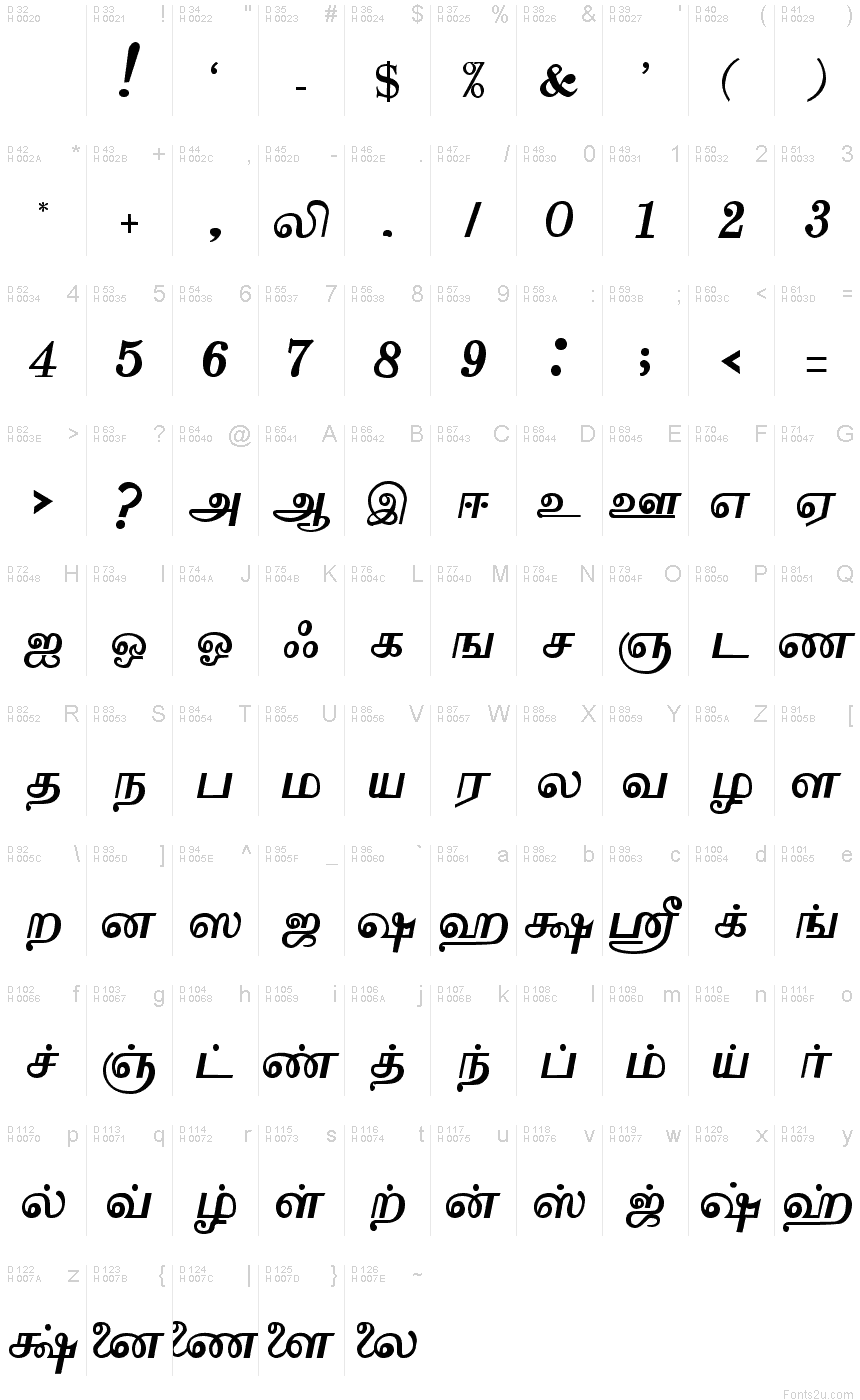 VaigaiAA font | Fonts2u.com