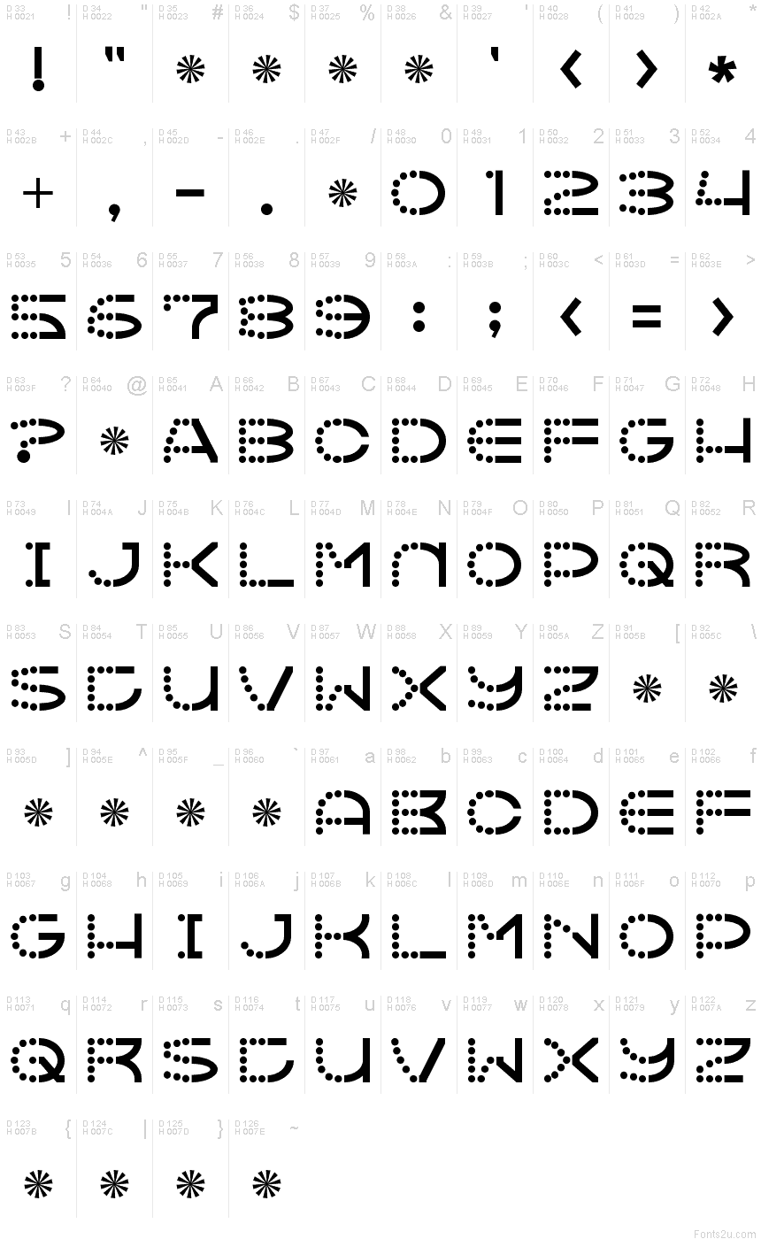 vanish-font-fonts2u