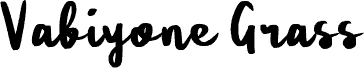 Vabiyone Grass carattere