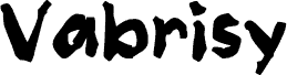 Vabrisy 字体预览