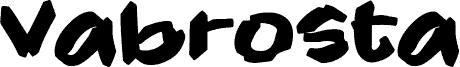 Vabrosta písmo