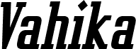 Vahika Bold Italic