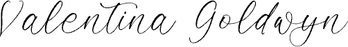 Valentina Goldwyn DEMO VERSION 字体