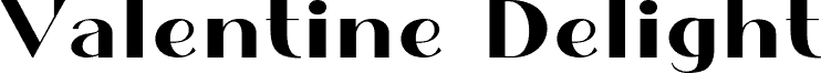 Valentine Delight Serif 字体