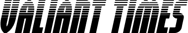 Valiant Times Halftone Italic
