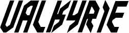 Valkyrie Bold Italic