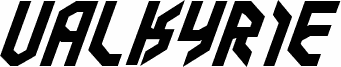 Valkyrie Expanded Bold Italic