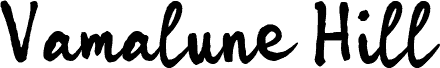 Vamalune Hill písmo