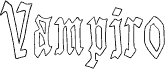 Vampiro Gótico Outline font
