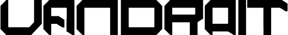 Vandroit шрифт