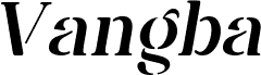 Vangba Italic