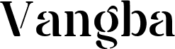 Vangba Regular