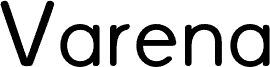 VarenaRounded-Regular Demo