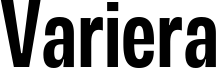 Variera Demo Semi Bold