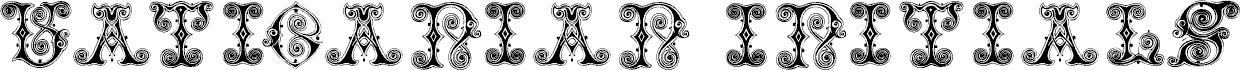 VaticanianInitials