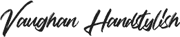 Vaughan Handstylish Font