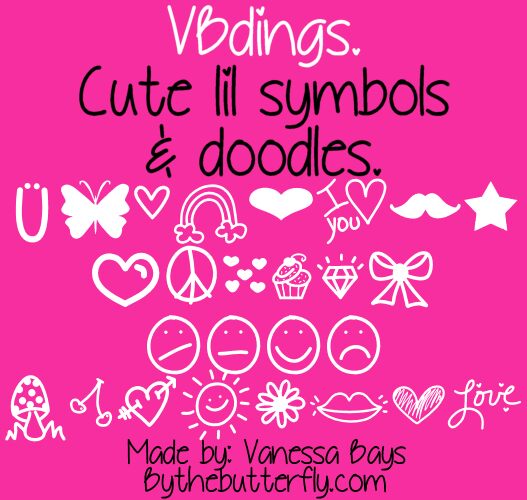 VBdings Schriftart