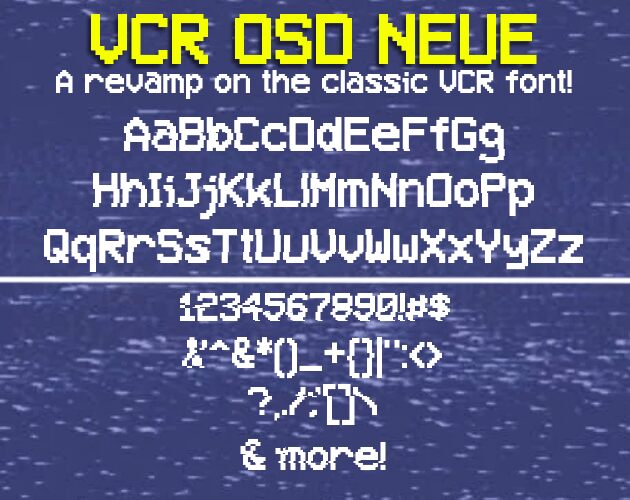 VCRosdNEUE Font