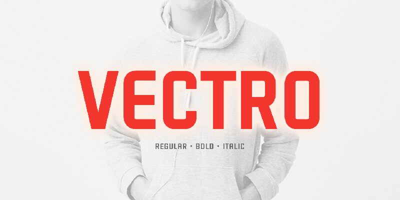VECTRO Schriftart