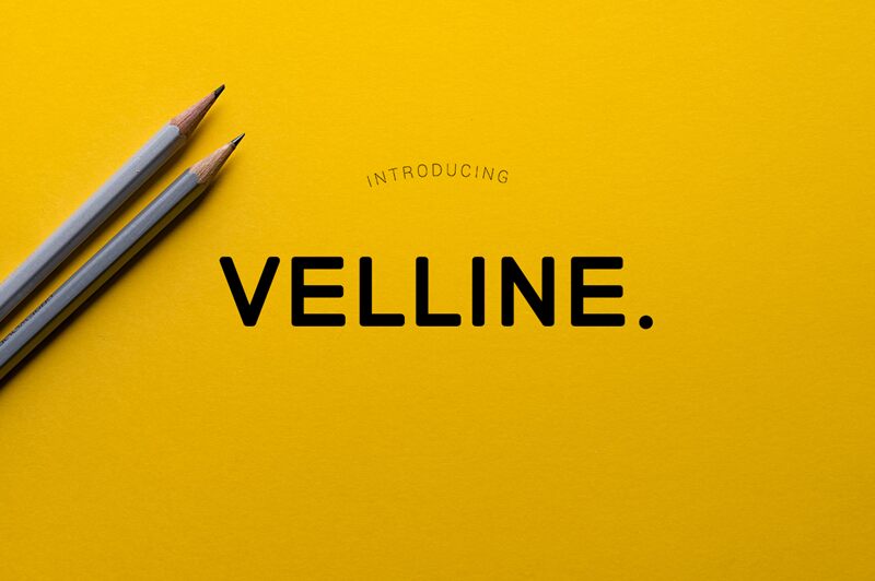 VELLINE 字体