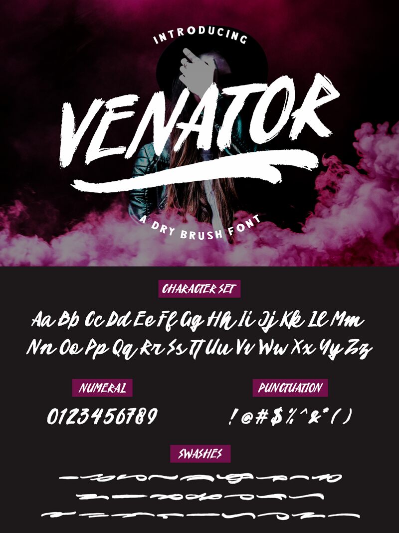 Venator Carattere