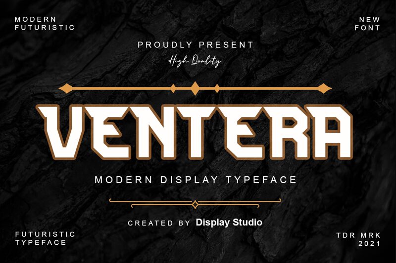 Ventera Schriftart