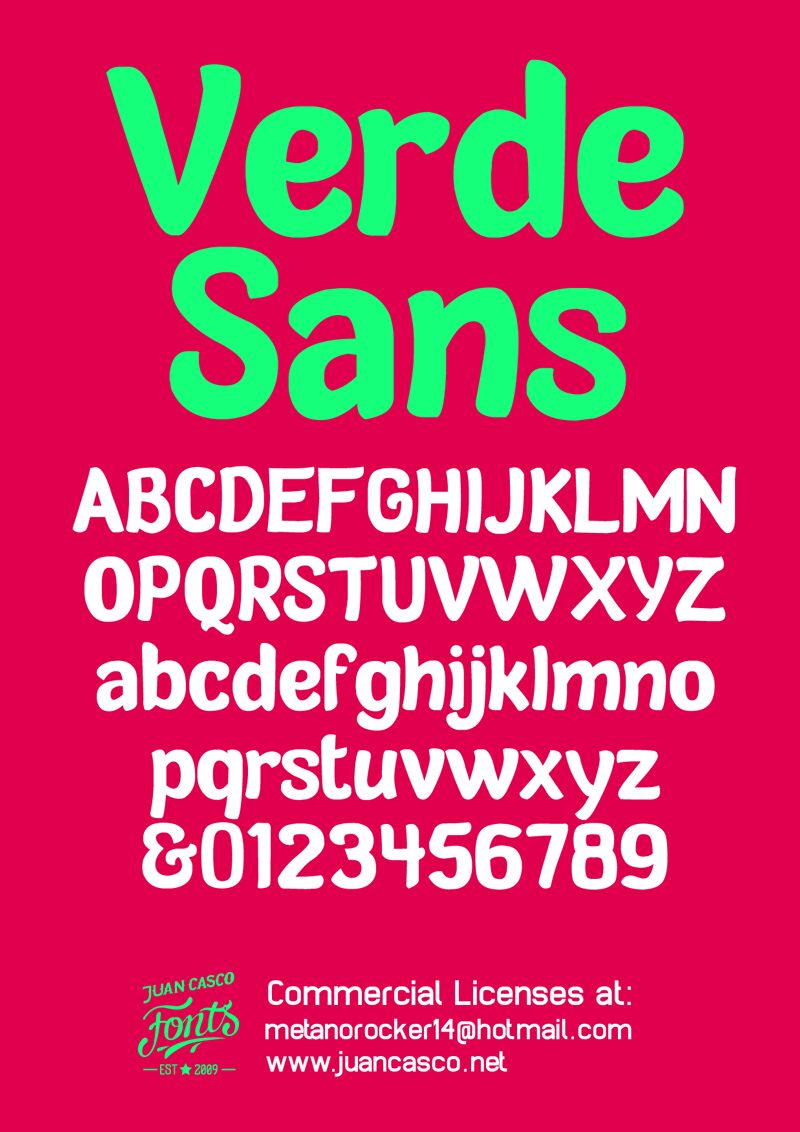Verde Sans Neue 字体