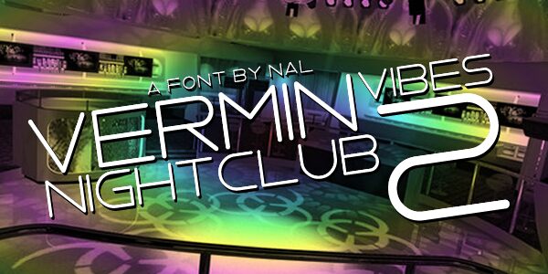 Vermin Vibes 2 Schriftart