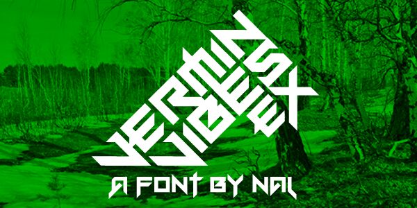 Vermin Vibes eX Schriftart