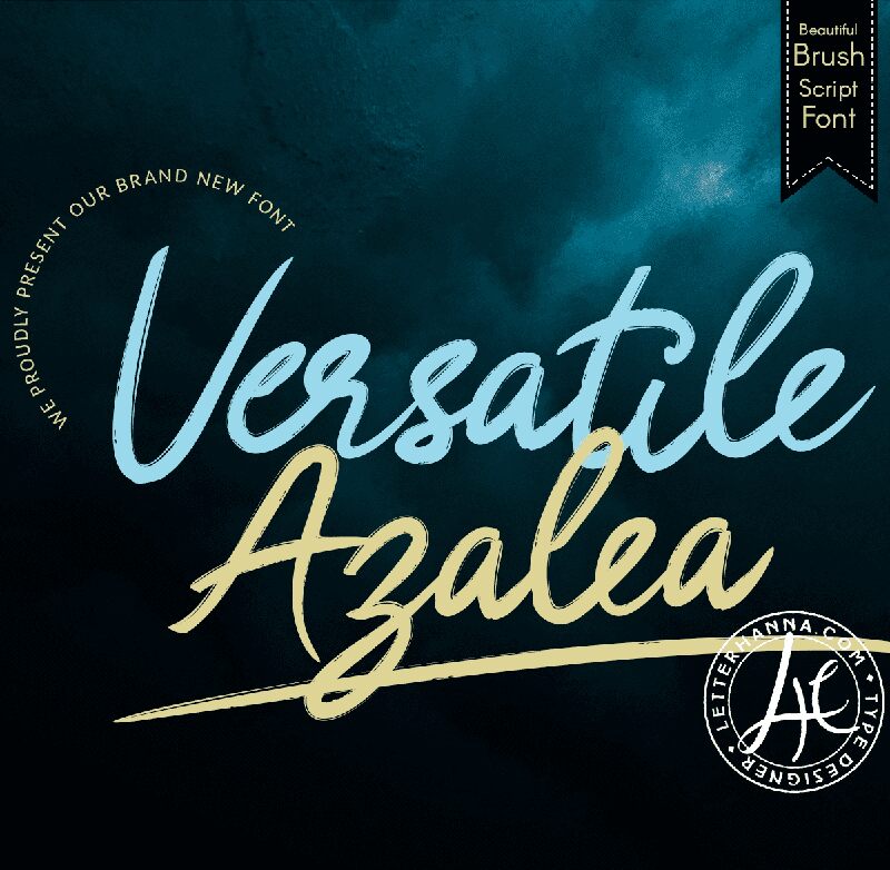 Versatile Azalea Schriftart